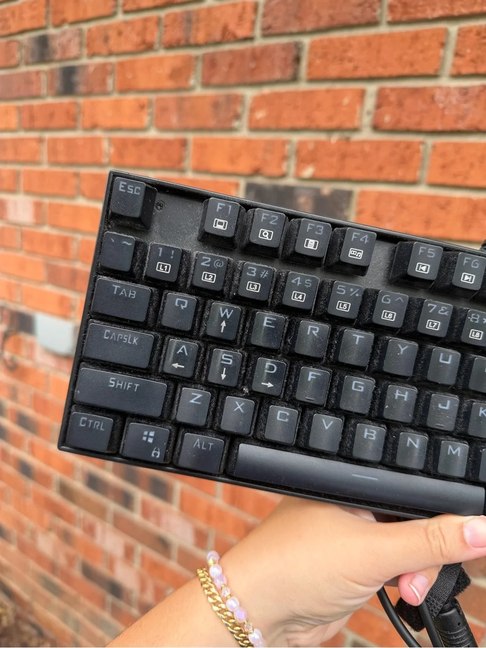 REDDRAGON Kumara Wired Mechanical Gaming Keyboard -- Model K552-2 -- GUC